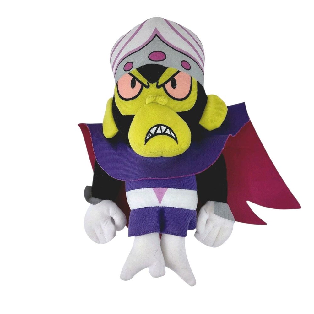 Powerpuff Girls Mojo Jojo 12” Plush  Stuffed Animal Cartoon Network